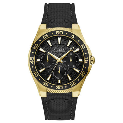 Guess Atlantic Black Dial Men 44mm