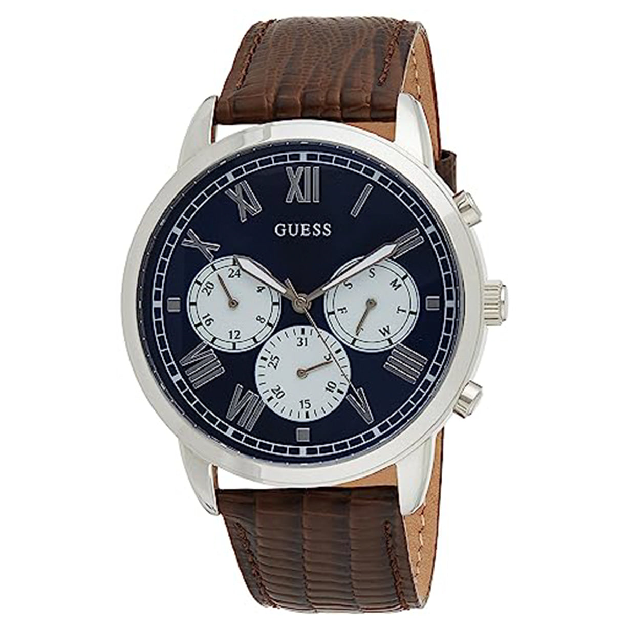 Guess Hendrix Blue Dial Men 21mm