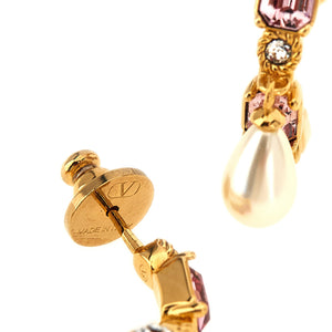 Valentino Garavani Ovalette Earrings With Rhinestones