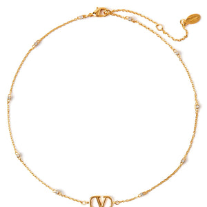 Valentino Garavani Vlogo Necklace