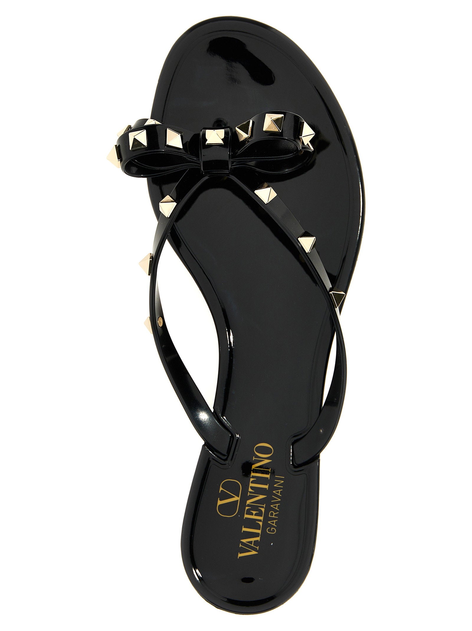 Valentino Garavani Pm Thong Rockstud Sandals