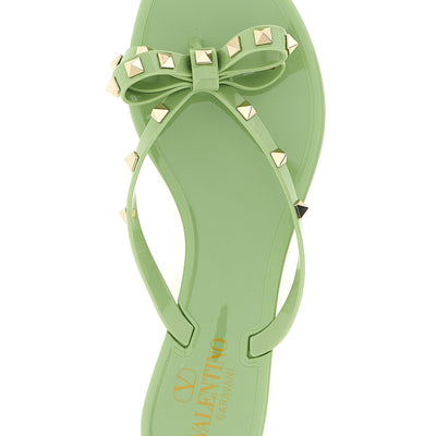 Valentino Garavani Pm Thong Rockstud Sandals