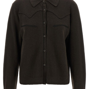 Guest In Residence Cropped Western Shirt