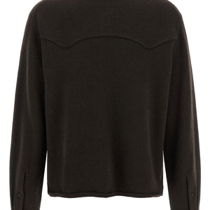 Guest In Residence Cropped Western Shirt