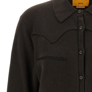 Guest In Residence Cropped Western Shirt
