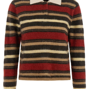 Guest In Residence Grizzly Cropped Rugby Polo Shirt