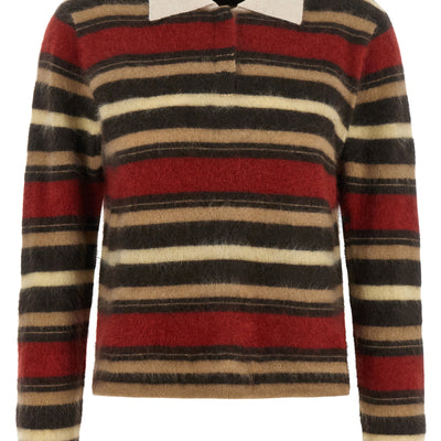 Guest In Residence Grizzly Cropped Rugby Polo Shirt