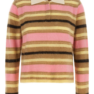 Guest In Residence Grizzly Cropped Rugby Polo Shirt