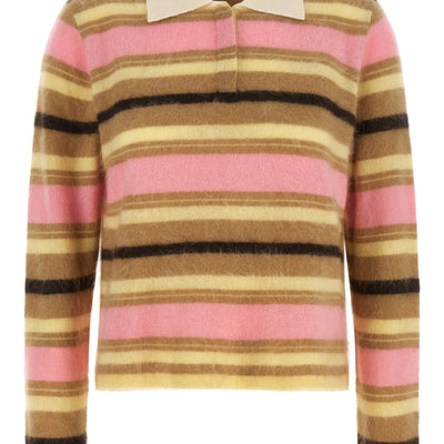 Guest In Residence Grizzly Cropped Rugby Polo Shirt