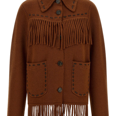 Guest In Residence Western Fringe Jacket