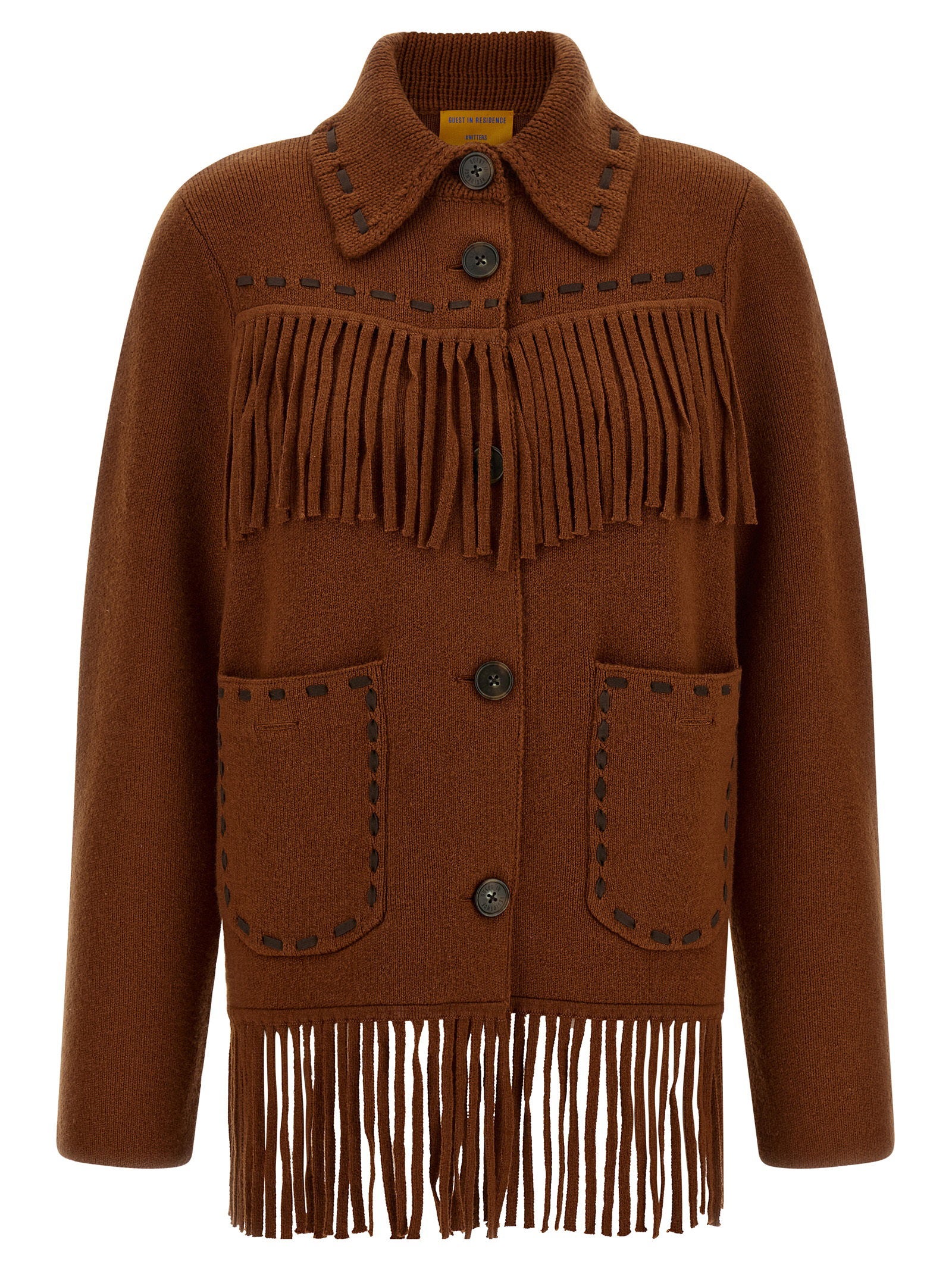 Guest In Residence Western Fringe Jacket
