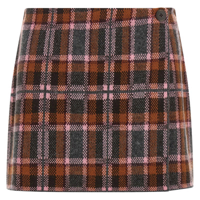 Guest In Residence Tartan Skirt