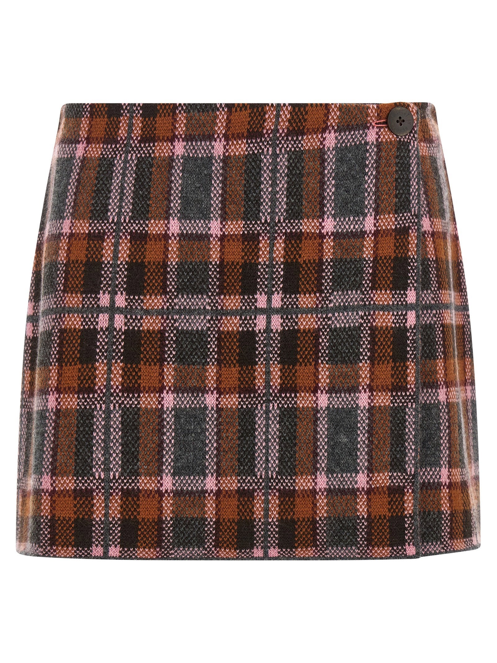 Guest In Residence Tartan Skirt