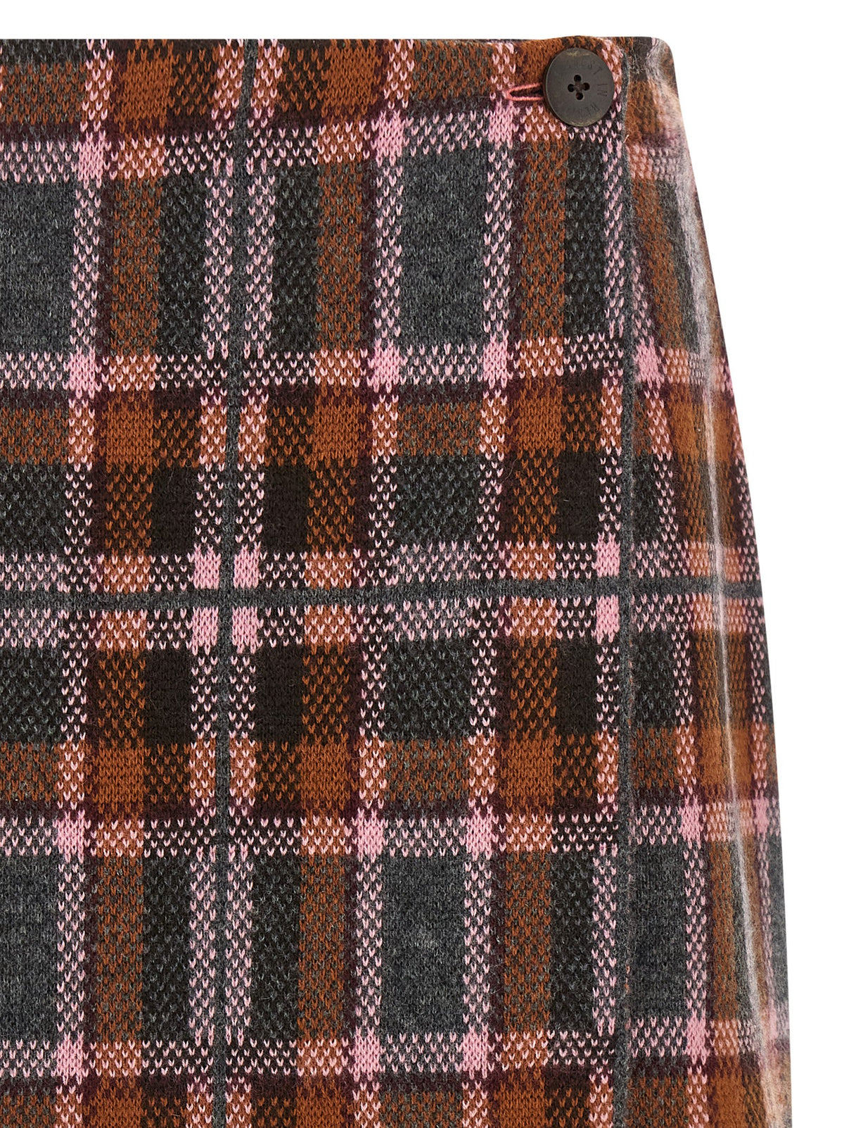 Guest In Residence Tartan Skirt