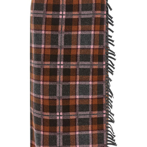 Guest In Residence Tartan Wrap Skirt