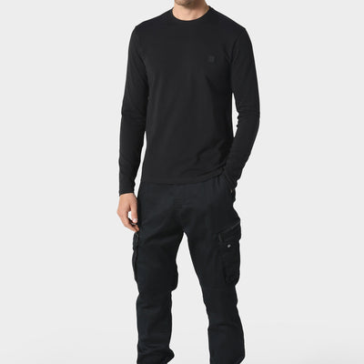 883 Police Ware Black Cargo Pants