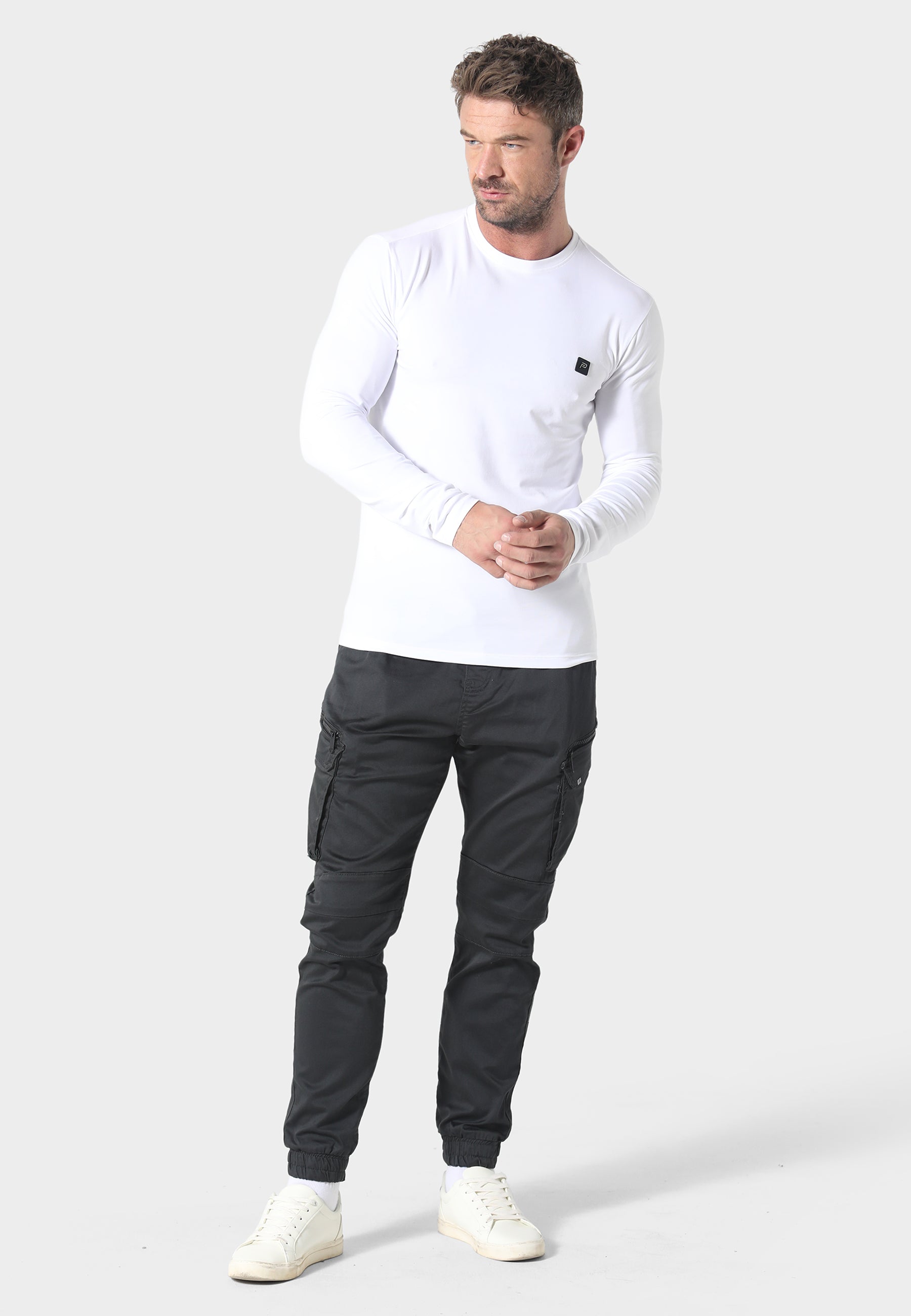 883 Police Ware Charcoal Cargo Pants