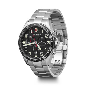 Victorinox Fieldforce Chrono Black Dial Men 42mm