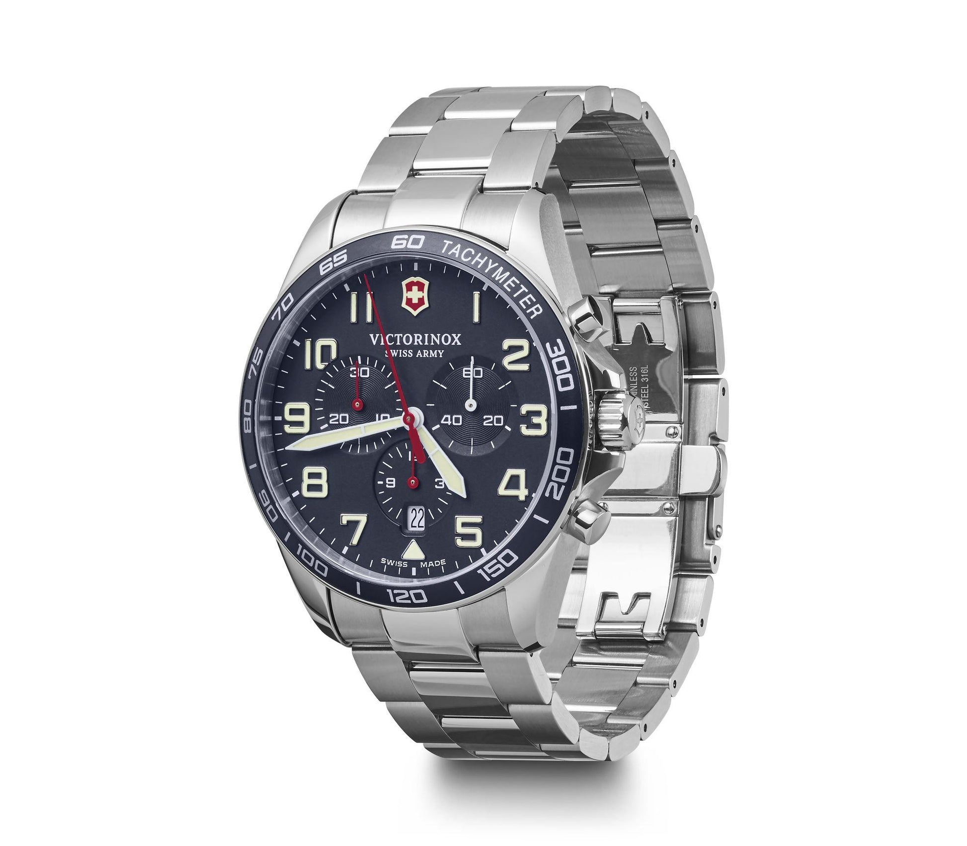 Victorinox Fieldforce Chrono Blue Dial Men 42mm