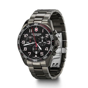 Victorinox Fieldforce Black Dial Men 42mm