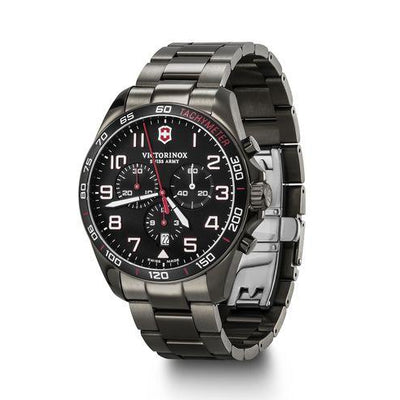 Victorinox Fieldforce Black Dial Men 42mm