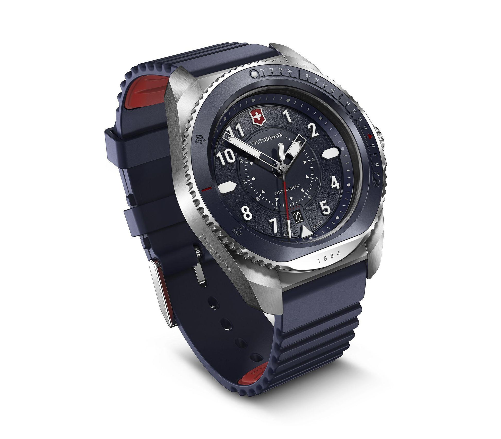 Victorinox Journey 1884 Blue Dial Men 43mm