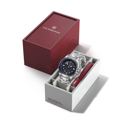 Victorinox Journey 1884 Blue Dial Men 43mm
