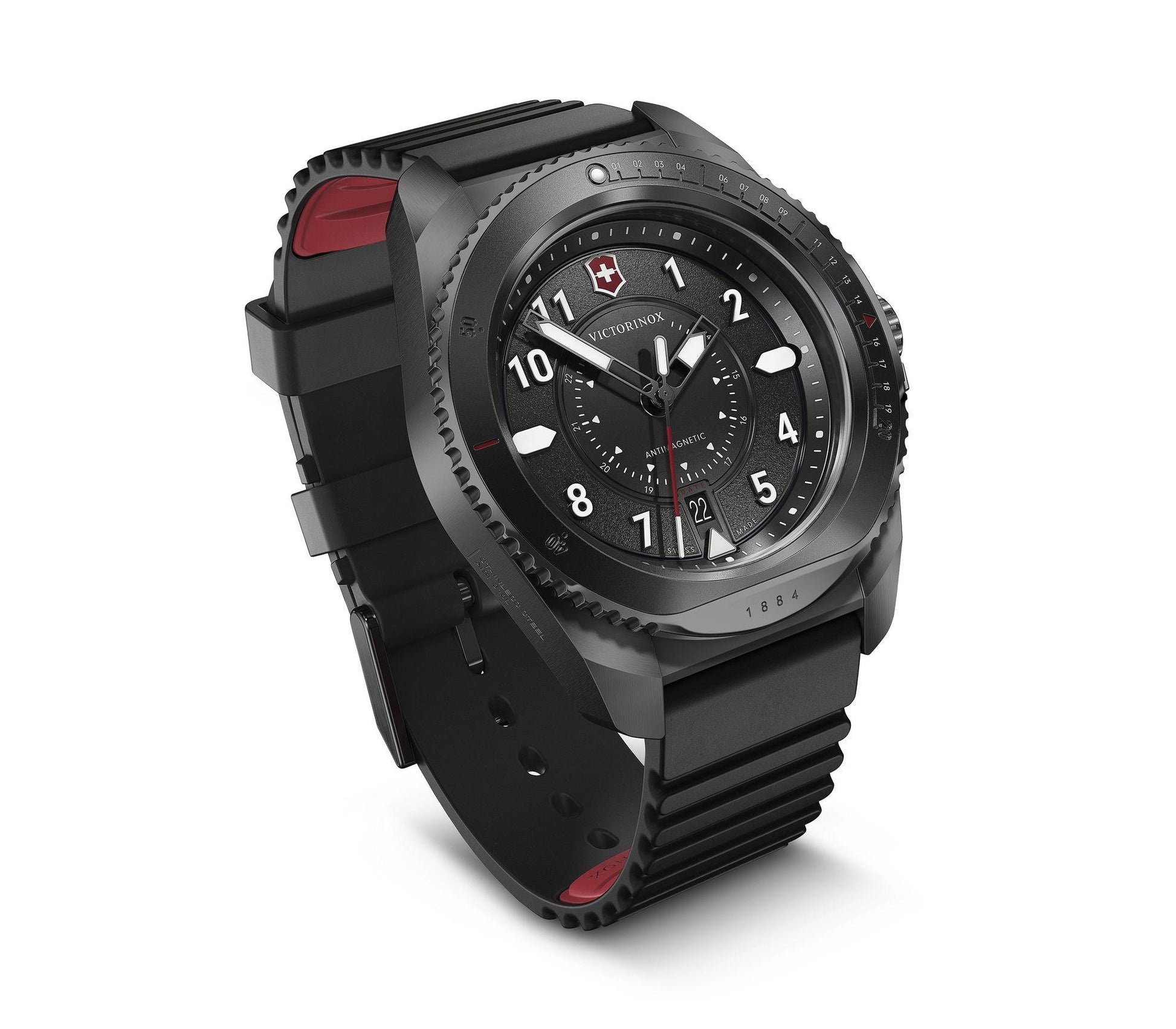 Victorinox Journey 1884 Black Dial Men 43mm