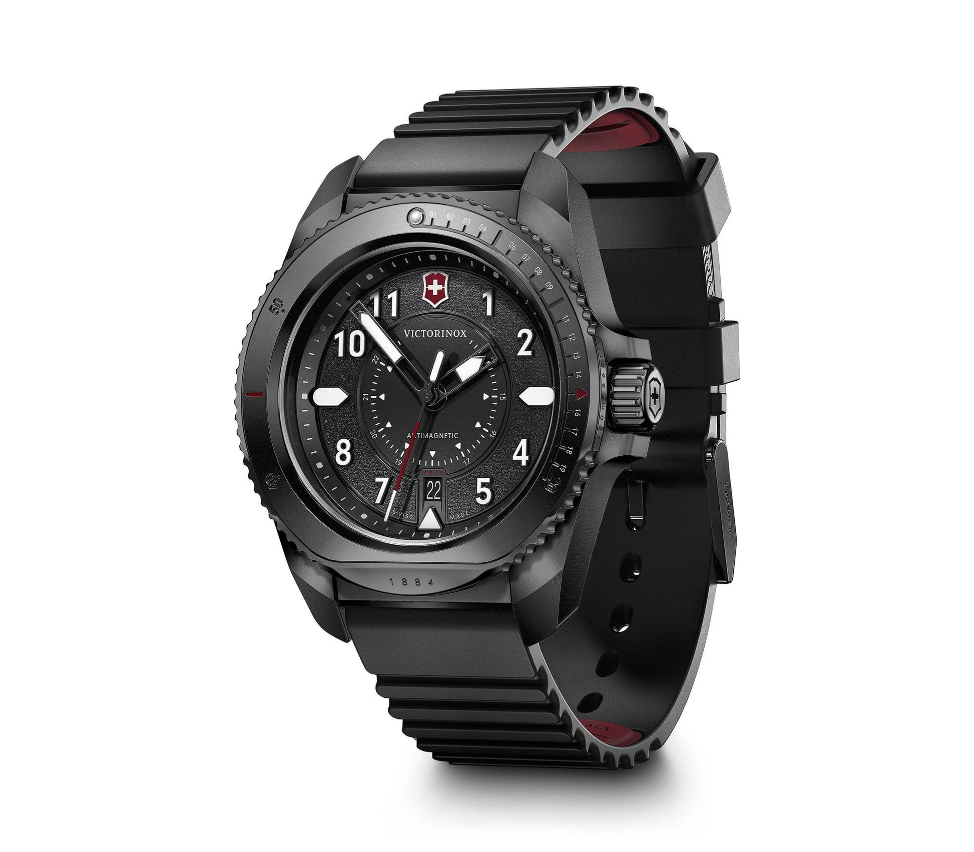 Victorinox Journey 1884 Black Dial Men 43mm