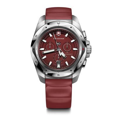 Victorinox I.N.O.X. Chrono Red Dial Men 43MM