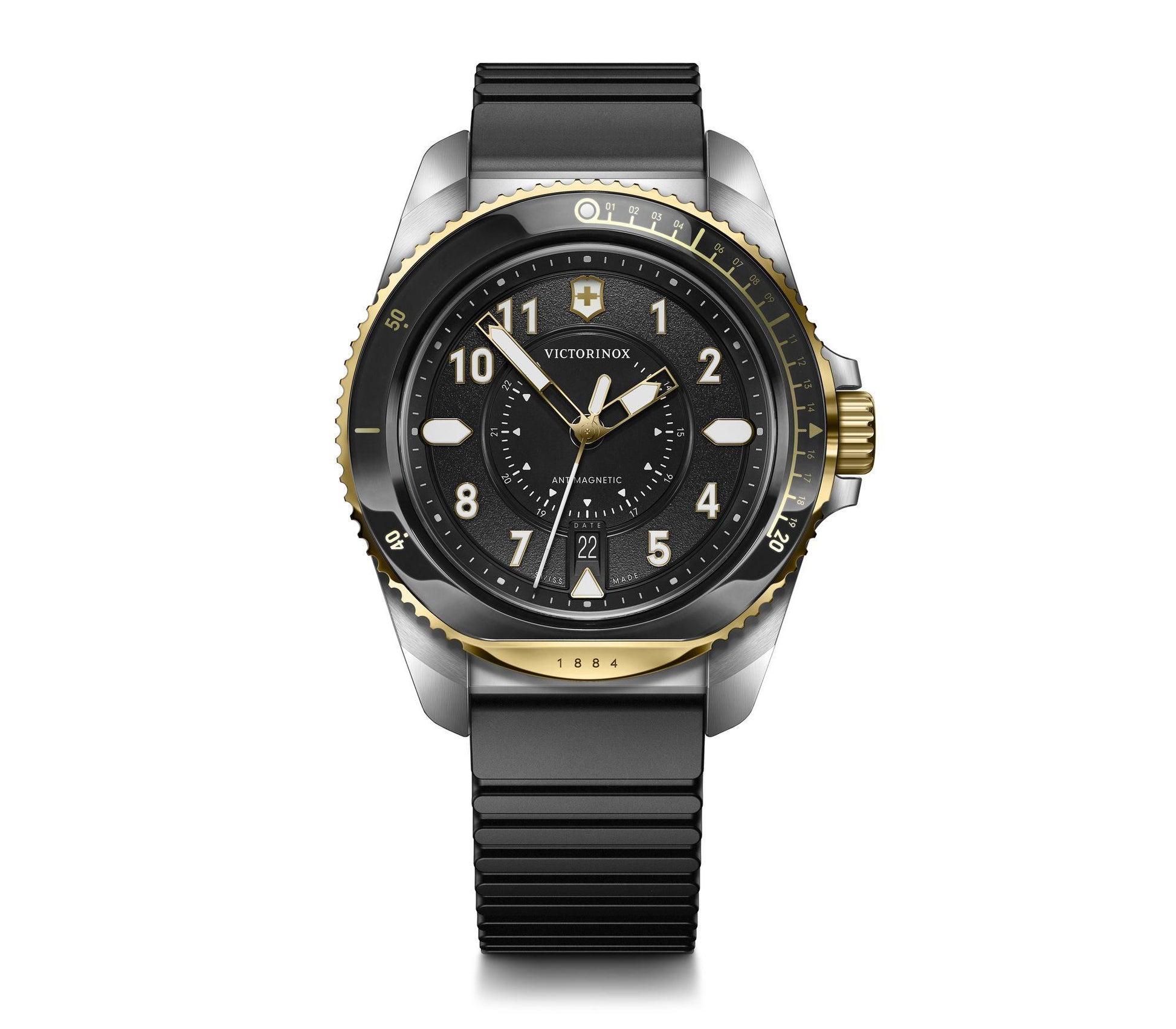 Victorinox Journey 1884 Black Dial Men 43MM