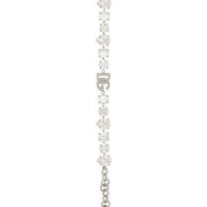 Dolce & Gabbana Bracelet With Rhinestones And Logo