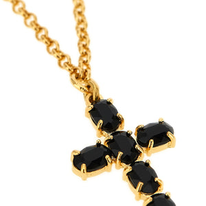 Dolce & Gabbana Crystal Cross Bracelet