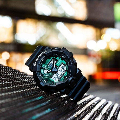 Casio G-Shock Green Dial Men 49.5mm