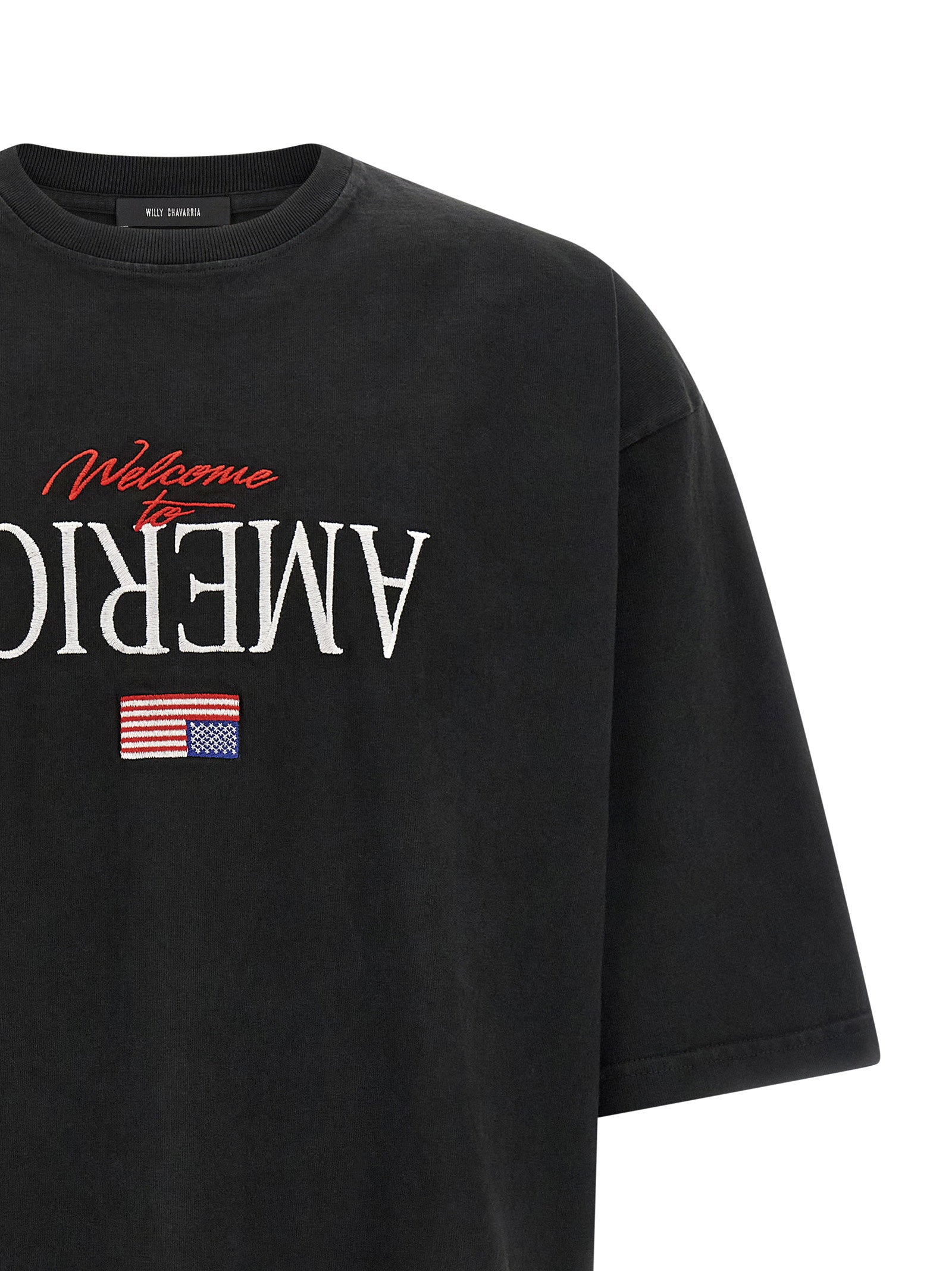 Willy Chavarria Welcome To America- Buffalo T-shirt