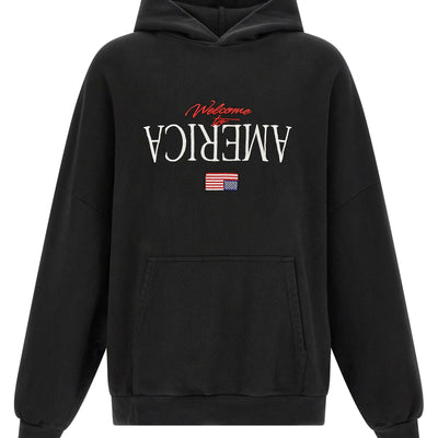 Willy Chavarria Welcome To America-hooligan Hoodie