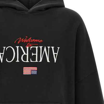 Willy Chavarria Welcome To America-hooligan Hoodie