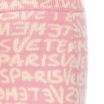 Vetements Graffiti Monogram Skirt