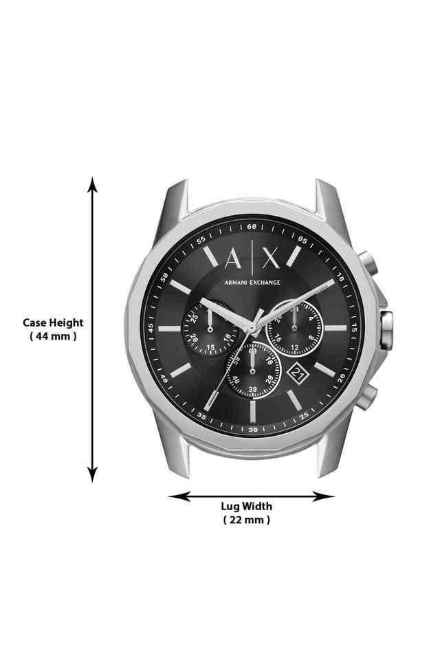 Armani Exchange Multifunction Silver Dial Men 44mm