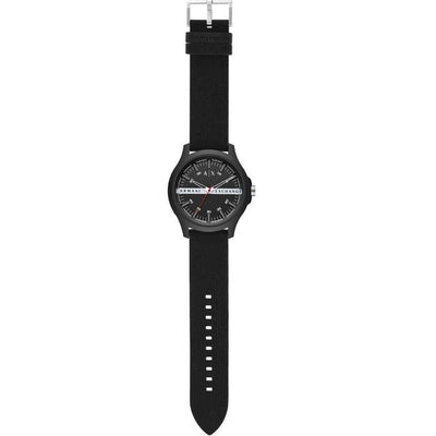 Armani Exchange Horloge  Black Dial Men 46mm