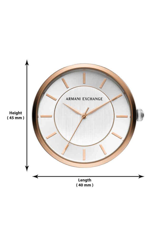Armani Exchange Brooke  Silver Dial Women 38mm