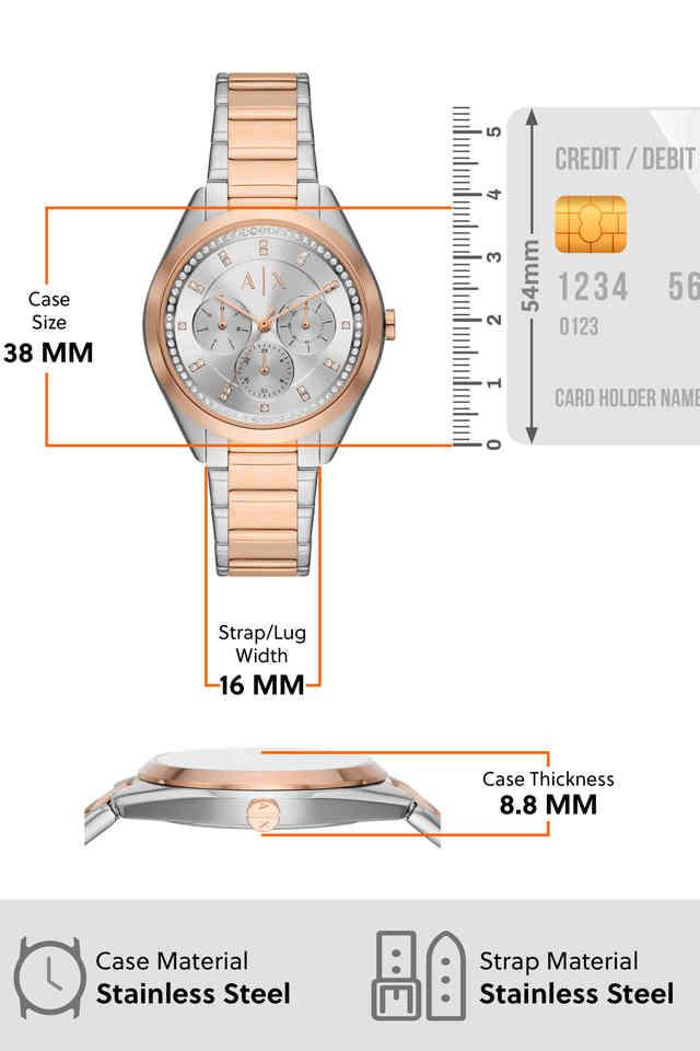 Armani Exchange Lady Giacomo Silver Dial Women 38mm