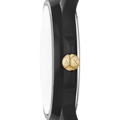 Armani Exchange Lady Hampton Black Dial Women 16mm
