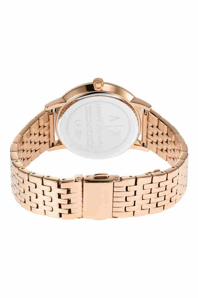 Armani Exchange Analog Rose Gold Dial Women 36mm