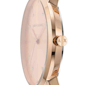 Armani Exchange Analog Rose Gold Dial Women 36mm