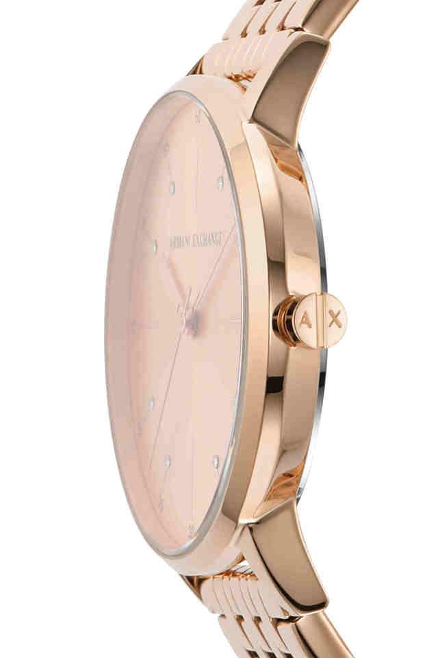 Armani Exchange Analog Rose Gold Dial Women 36mm