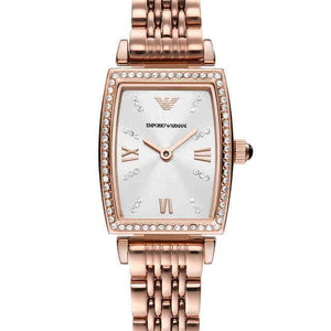 Emporio Armani Mario White Dial Women 26mm