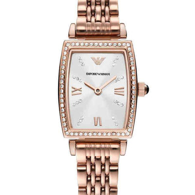 Emporio Armani Mario White Dial Women 26mm