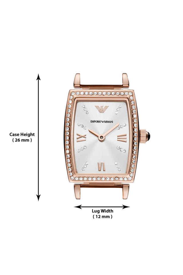 Emporio Armani Mario White Dial Women 26mm