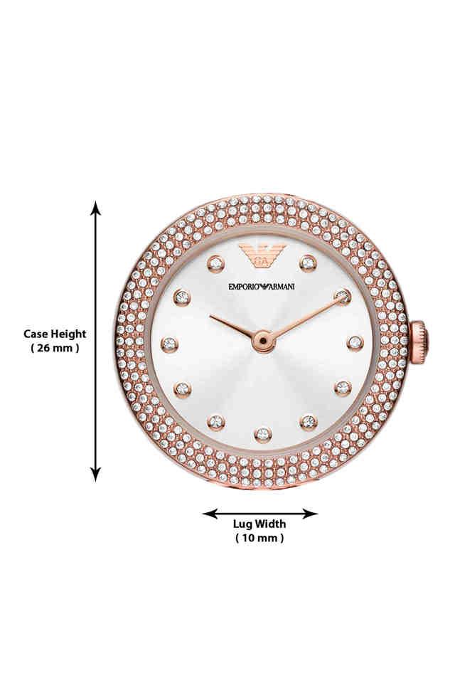 Emporio Armani Rosa Silver Dial Women 26mm